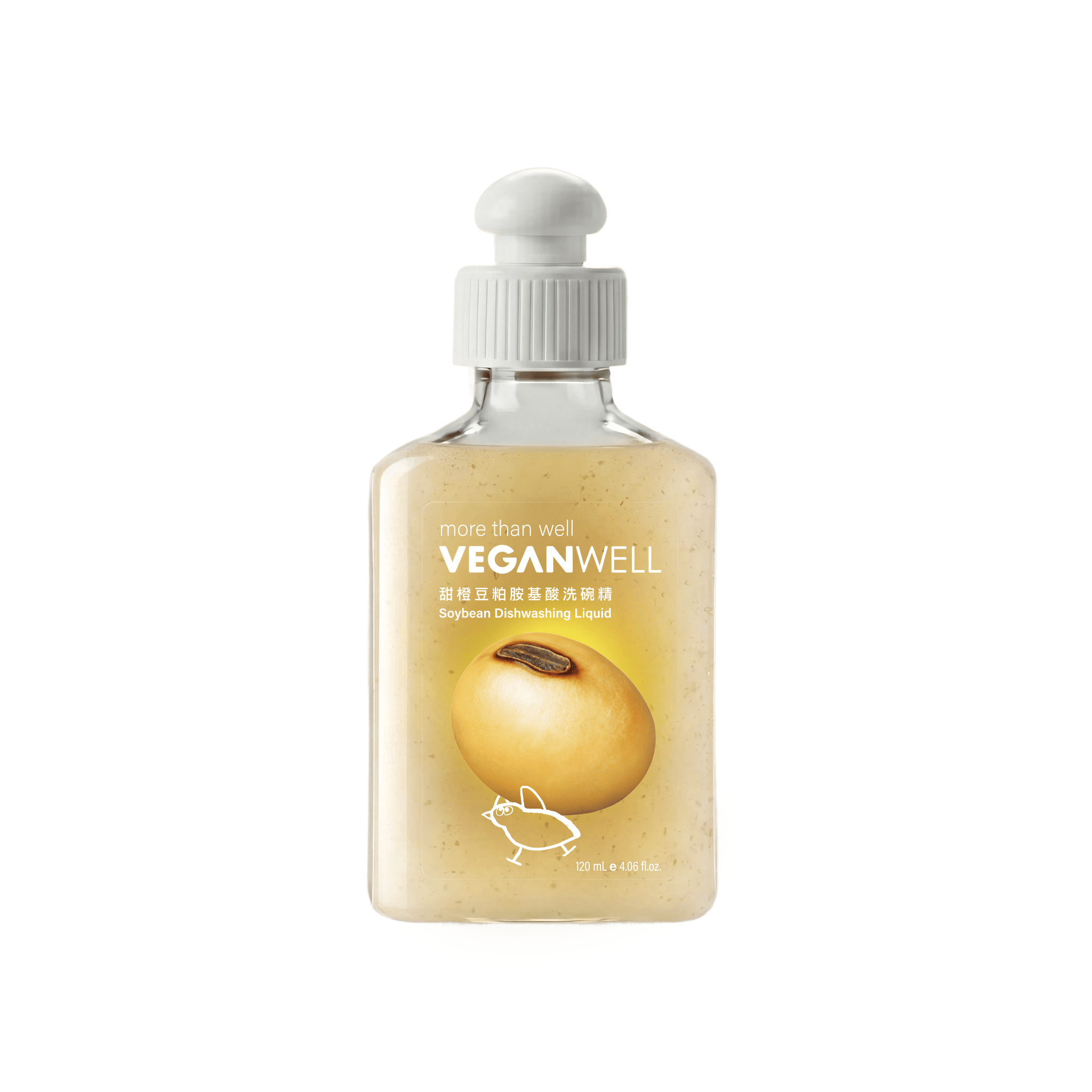VEGANWELL 甜橙豆粕胺基酸洗碗精 120mL